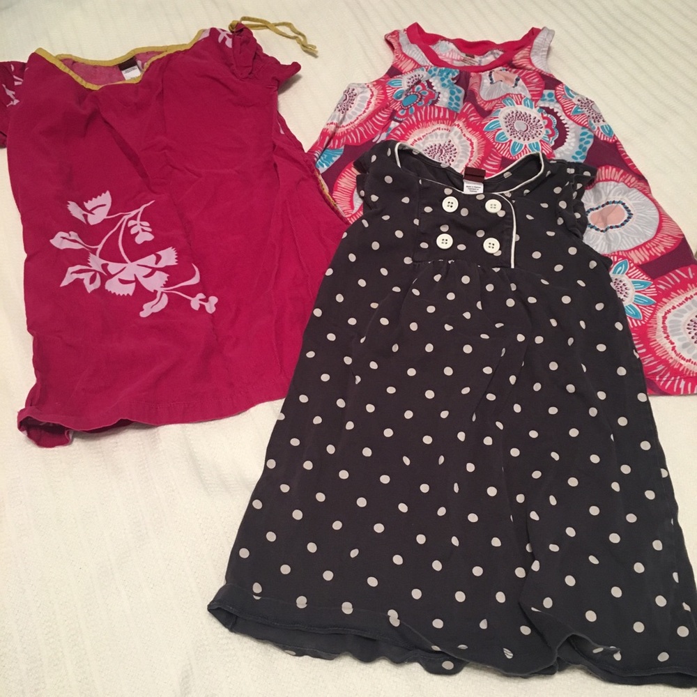 Patterns! Three Girls Tea Collection dresses